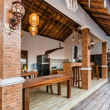 Canggu Paradise:Private House/Room Apple Near Pool Exterior photo